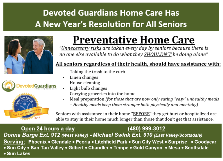 Preventative Home Care Can Keep Seniors in Their Own Homes Longer